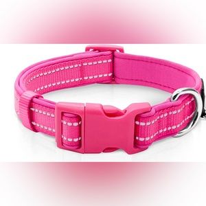 Reflective Dog Collar,Soft Neoprene Padded Pet Collar